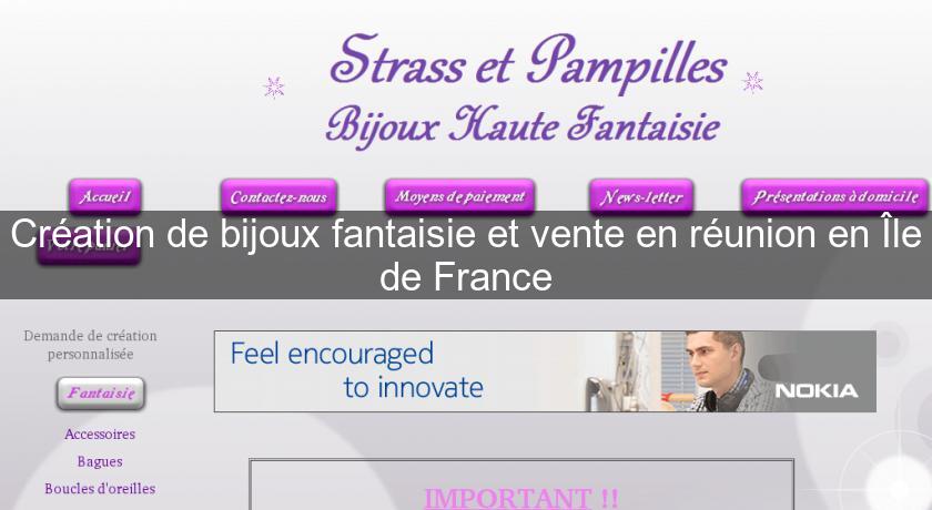 Création de bijoux fantaisie et vente en réunion en Île de France Création de bijoux fantaisie et vente en réunion en Île de France