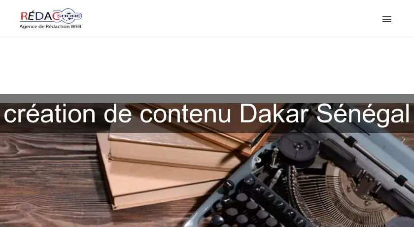 création de contenu Dakar Sénégal