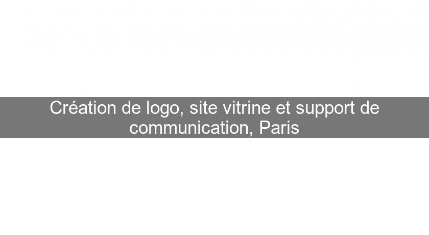 Création de logo, site vitrine et support de communication, Paris