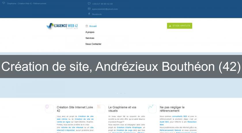 Création de site, Andrézieux Bouthéon (42) Création de site, Andrézieux Bouthéon (42)