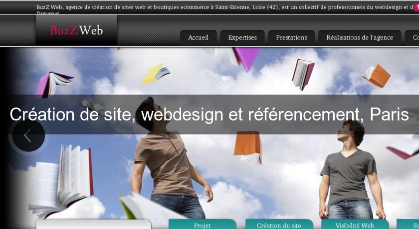 Création de site, webdesign et référencement, Paris