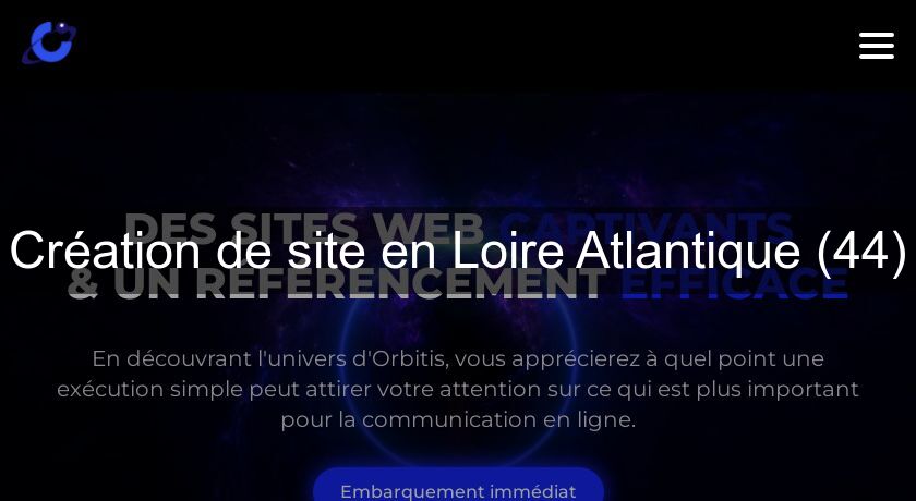 Création de site en Loire Atlantique (44)