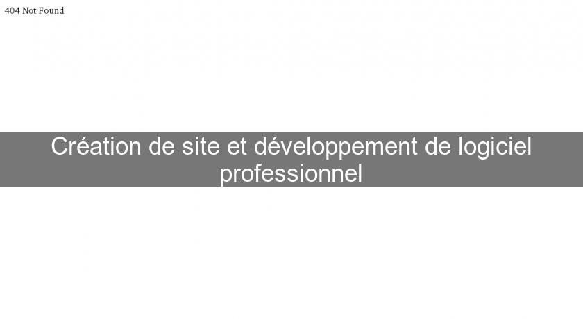 Création de site et développement de logiciel professionnel Création de site et développement de logiciel professionnel