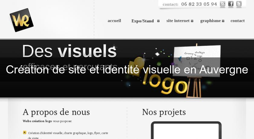 Création de site et identité visuelle en Auvergne Création de site et identité visuelle en Auvergne
