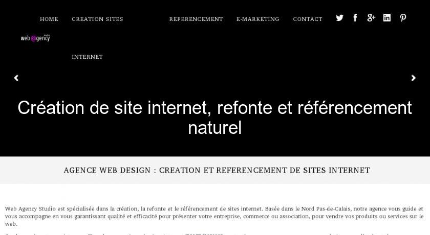 Création de site internet, refonte et référencement naturel