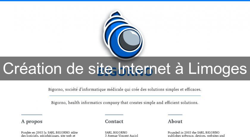 Création de site Internet à Limoges
