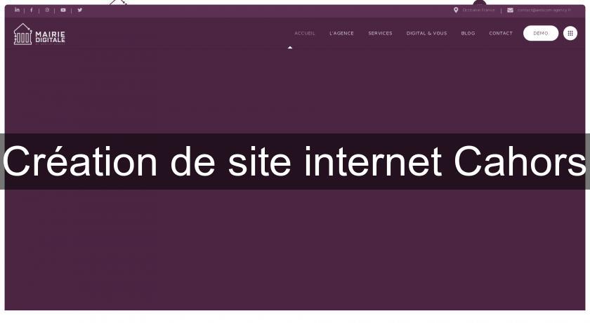 Création de site internet Cahors