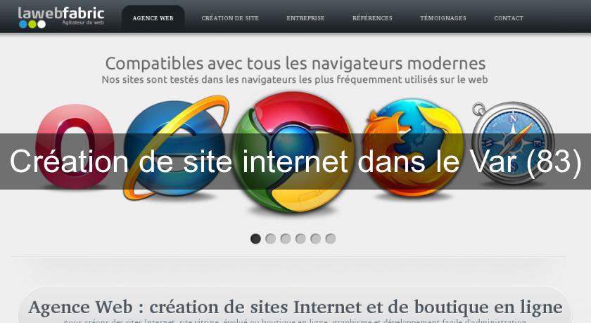 Création de site internet dans le Var (83) Création de site internet dans le Var (83)