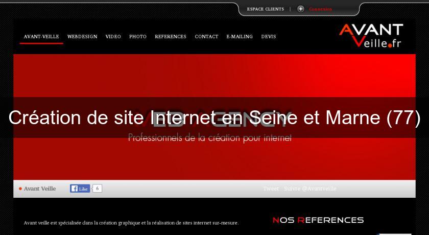 Création de site Internet en Seine et Marne (77) Création de site Internet en Seine et Marne (77)