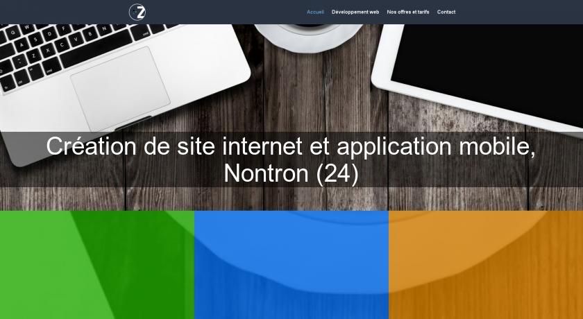 Création de site internet et application mobile, Nontron (24) Création de site internet et application mobile, Nontron (24)