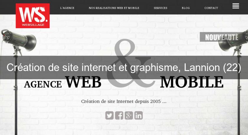 Création de site internet et graphisme, Lannion (22)