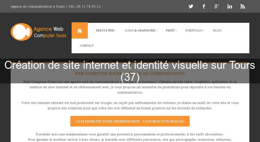 Création de site internet et identité visuelle sur Tours (37)