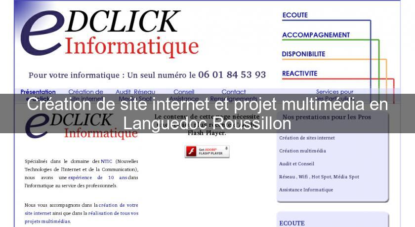 Création de site internet et projet multimédia en Languedoc Roussillon