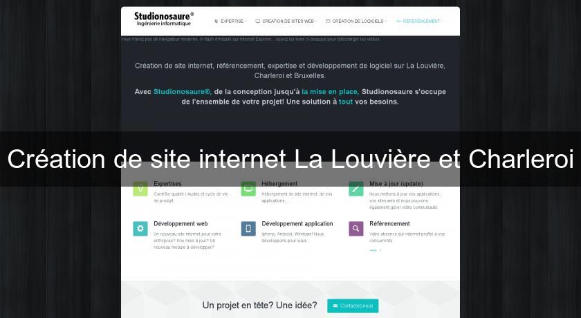 Création de site internet La Louvière et Charleroi