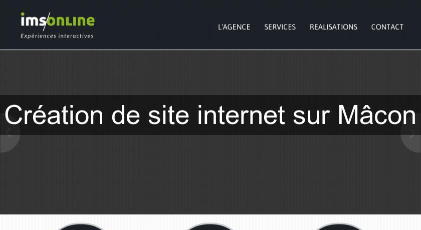 Création de site internet sur Mâcon