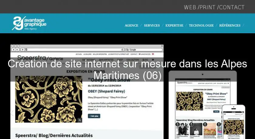 Création de site internet sur mesure dans les Alpes Maritimes (06)
