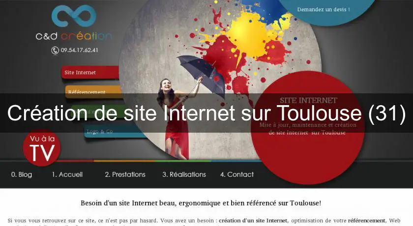 Création de site Internet sur Toulouse (31)