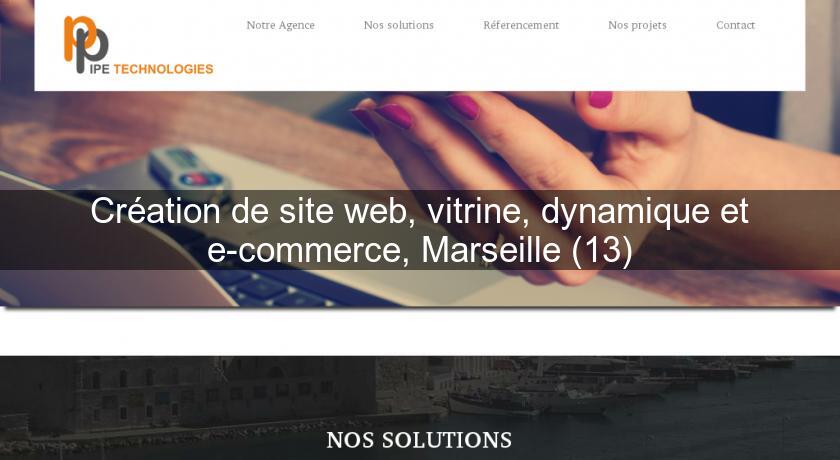 Création de site web, vitrine, dynamique et e-commerce, Marseille (13) Création de site web, vitrine, dynamique et e-commerce, Marseille (13)