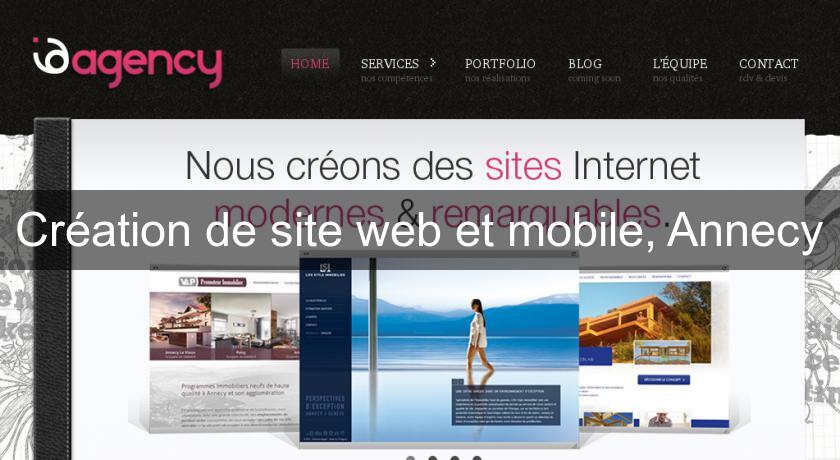 Création de site web et mobile, Annecy Création de site web et mobile, Annecy