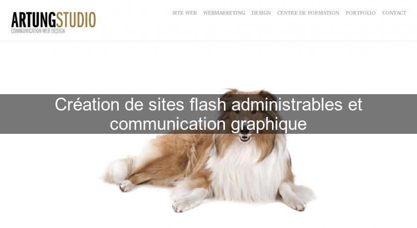 Création de sites flash administrables et communication graphique