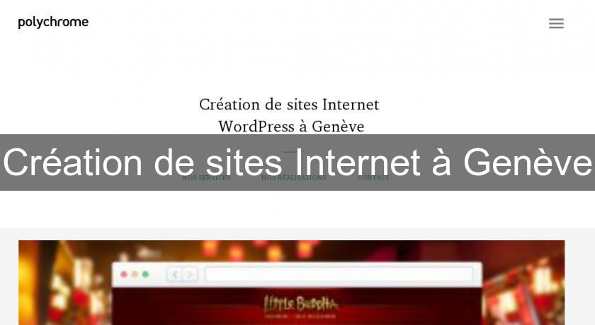Création de sites Internet à Genève