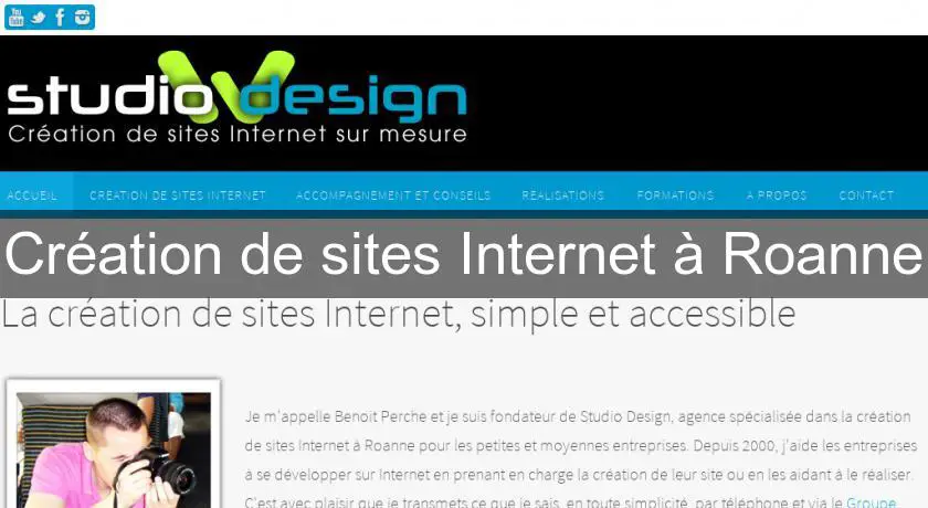 Création de sites Internet à Roanne