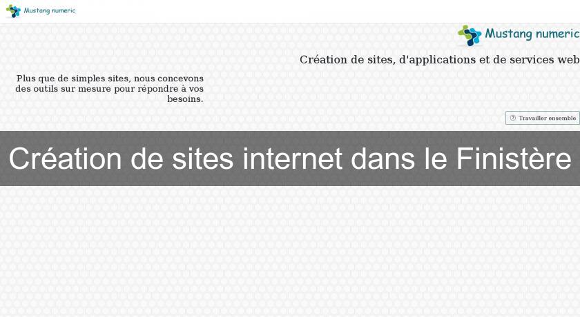 Création de sites internet dans le Finistère Création de sites internet dans le Finistère