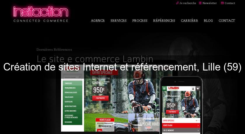 Création de sites Internet et référencement, Lille (59)