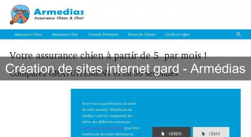 Création de sites internet gard - Armédias