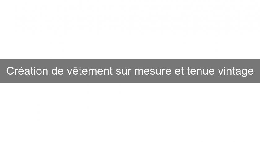 Site online creation vetement