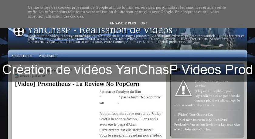 Création de vidéos YanChasP Videos Prod
