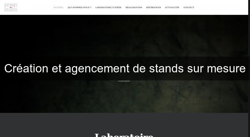 Création et agencement de stands sur mesure