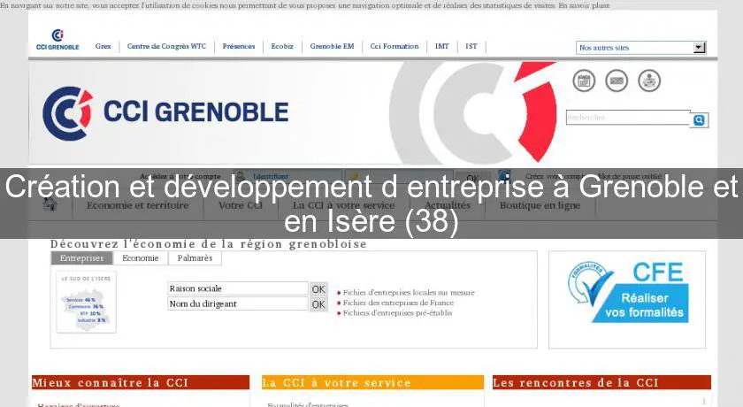 Création et développement d'entreprise à Grenoble et en Isère (38)
