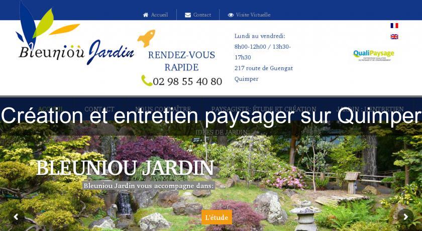 Création et entretien paysager sur Quimper Création et entretien paysager sur Quimper