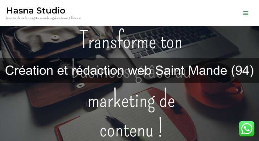 Création et rédaction web Saint Mande (94) Création et rédaction web Saint Mande (94)