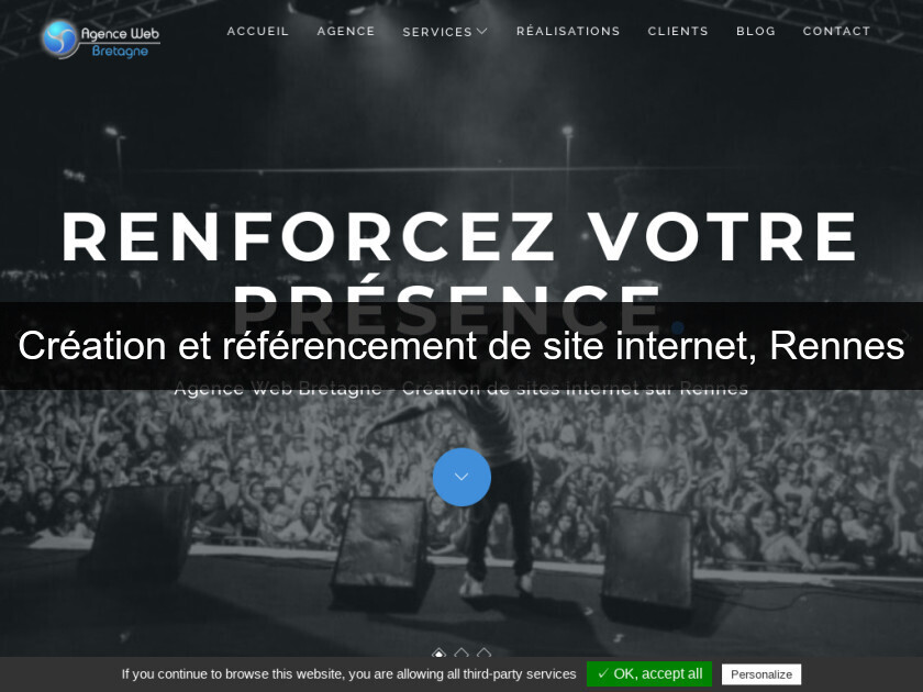 Création et référencement de site internet, Rennes Création et référencement de site internet, Rennes