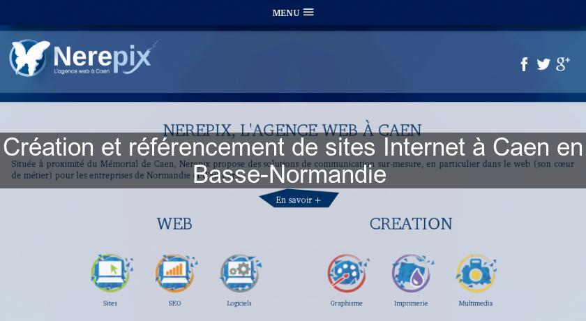 Création et référencement de sites Internet à Caen en Basse-Normandie 