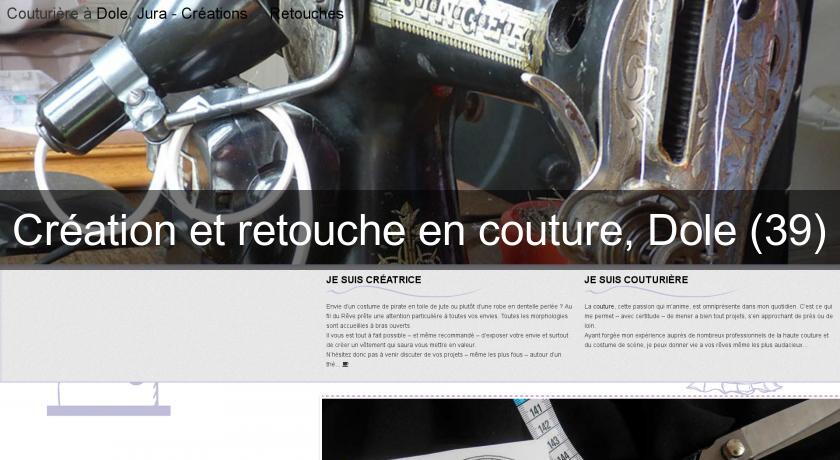 Création et retouche en couture, Dole (39)