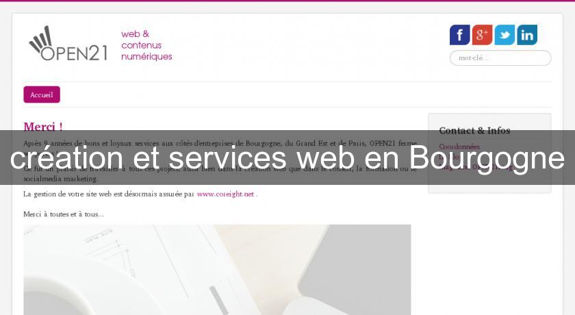 création et services web en Bourgogne création et services web en Bourgogne