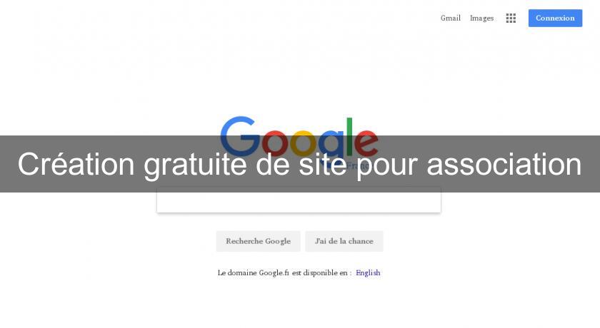 Création gratuite de site pour association Création gratuite de site pour association