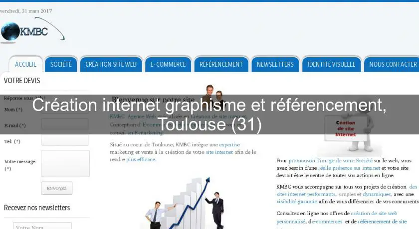 Création internet graphisme et référencement, Toulouse (31)