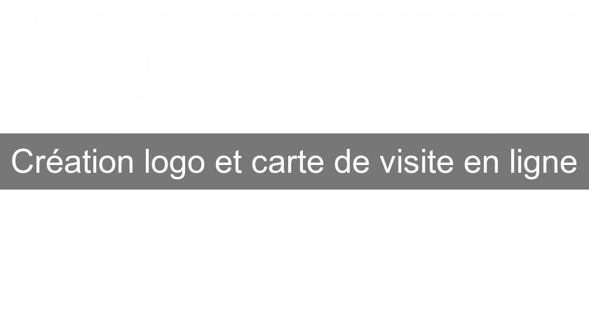 Création logo et carte de visite en ligne Création logo et carte de visite en ligne