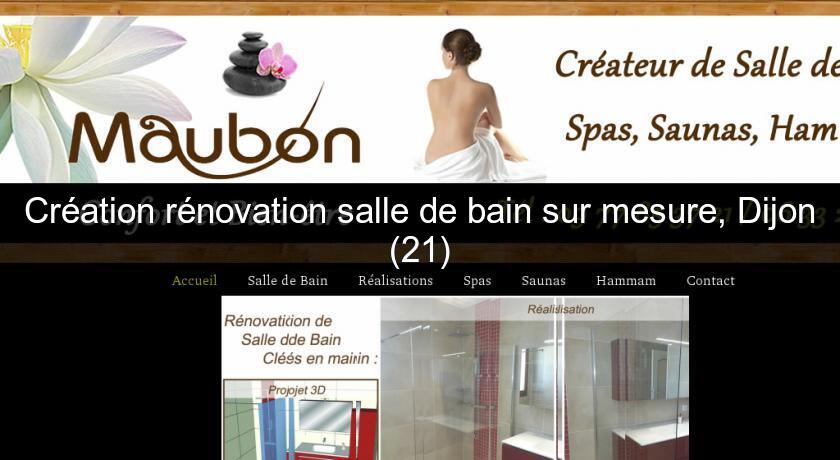 Création rénovation salle de bain sur mesure, Dijon (21) Création rénovation salle de bain sur mesure, Dijon (21)