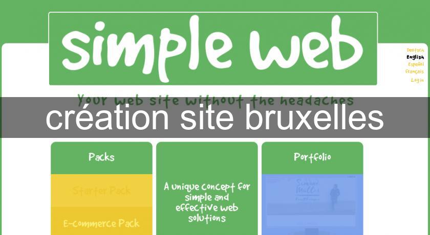 création site bruxelles création site bruxelles