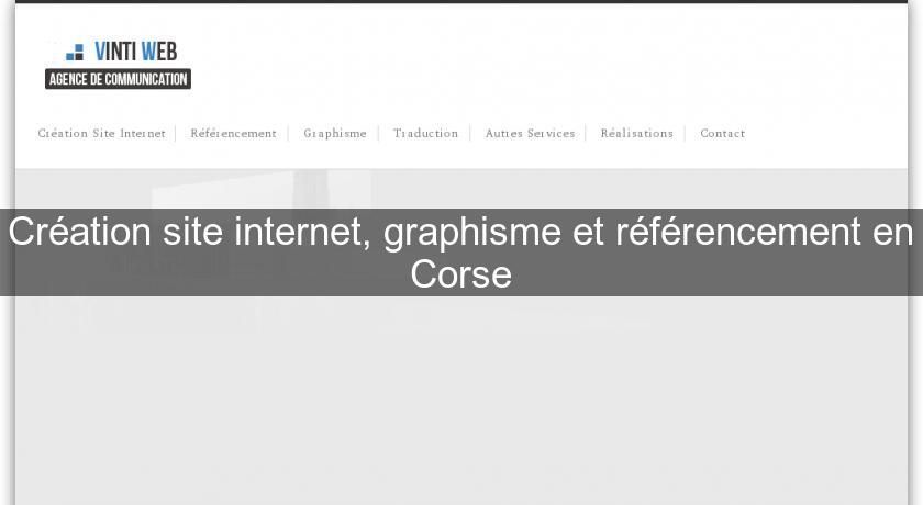 Création site internet, graphisme et référencement en Corse