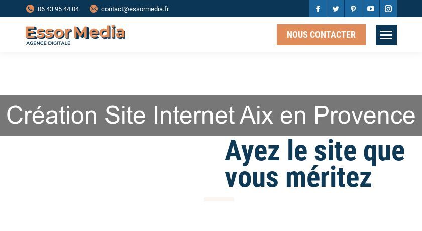 Création Site Internet Aix en Provence