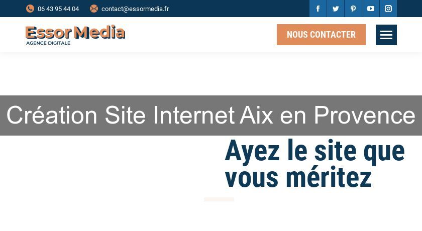 Création Site Internet Aix en Provence Création Site Internet Aix en Provence