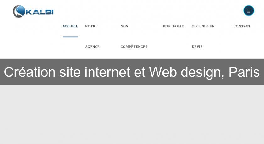 Création site internet et Web design, Paris