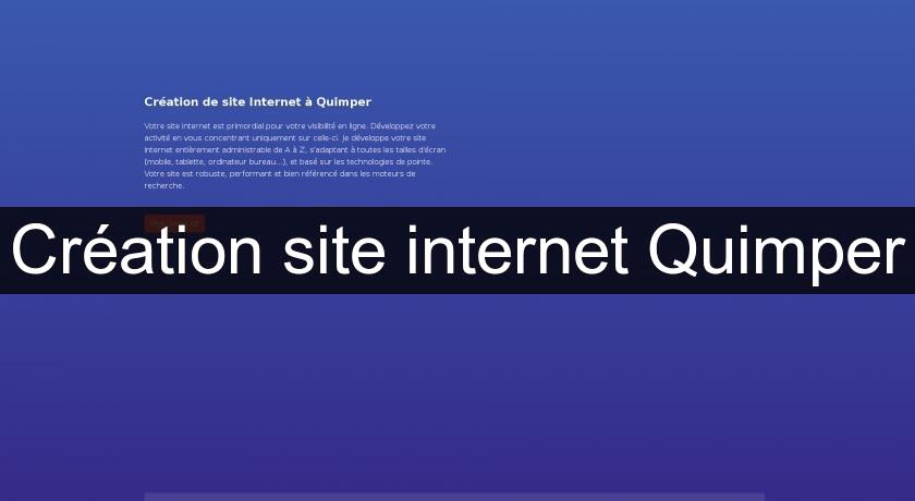 Création site internet Quimper Création site internet Quimper