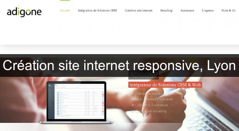 Création site internet responsive, Lyon Création site internet responsive, Lyon